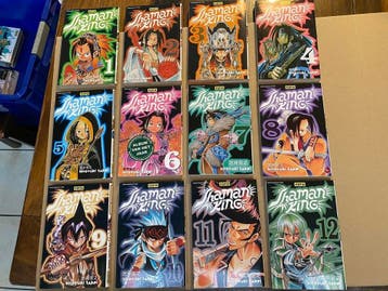 Manga - Shaman King - deel 1 t/m 12 - NEDERLANDS nieuwstaat, Meerdere comics, Verzenden, Zo goed als nieuw, Japan (Manga)