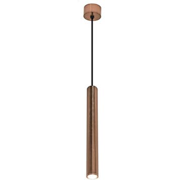 LED Hanglamp 3D - Quanta - Ovaal - Chroom Glas - E27, Ophalen of Verzenden, Nieuw, Metaal, Overige fittingen