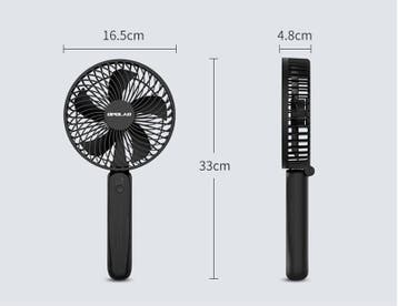 Mini Ventilator 10000mAh USB met Sterke Wind Opvouwbaar, Witgoed en Apparatuur, Ventilatoren, Verzenden, Nieuw