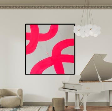 Stefanie Raus - Pink 1852 XXL, Antiek en Kunst