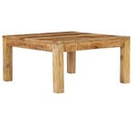 Retro Salontafel 40cm Hoog | 35% Korting, Huis en Inrichting, Tafels | Salontafels, 50 tot 100 cm, Vierkant, Nieuw, Minder dan 50 cm