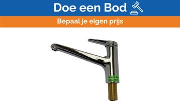Bieden: KWC Adrena Single Lever Kitchen Mixer Tab Chrome -, Ophalen of Verzenden, Nieuw, Kombuis en Sanitair, Zeilboot of Motorboot