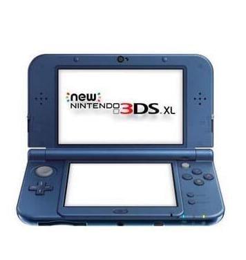 New Nintendo 3DS XL Blauw (Nette Staat) - Scharnier Heeft..., Spelcomputers en Games, Spelcomputers | Nintendo 2DS en 3DS, Ophalen of Verzenden