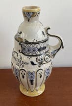 Holland, Fayence- en Tegelfabriek - J.W. Mijnlieff - Kruik -, Antiek en Kunst