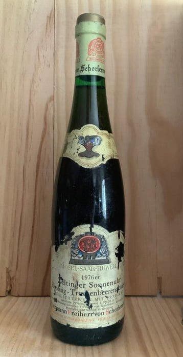 1976 Zeltinger Sonnenuhr - Moezel Trockenbeerenauslese - 1, Nieuw