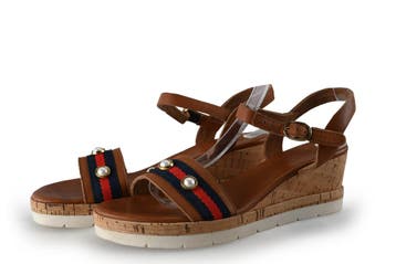 Riverwoods Sandalen in maat 40 Bruin, Kleding | Dames, Bruin, Verzenden, Sandalen of Muiltjes, Zo goed als nieuw