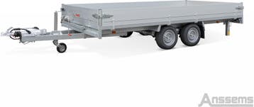 Anssems Plateauwagen ASX 3500kg 405×203 GoGetter, Ophalen, Nieuw