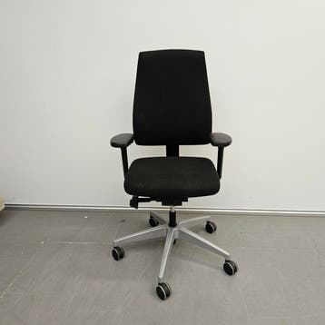 Interstuhl bureaustoel - zwarte stof, Ophalen of Verzenden, Nieuw