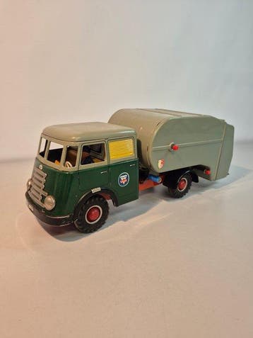 Arnold - Blikken speelgoedauto - DAF vuilniswagen -