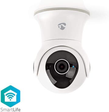 NEDIS - WLAN Smart IP camera - Zwenk-/kantelfunctie - Full H, Verzenden, Zo goed als nieuw