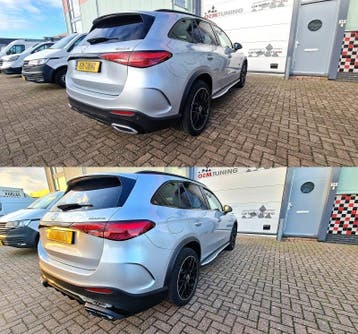 Mercedes-Benz GLC63 SUV | X254 | AMG Diffuser | 2022-2026 |, Auto-onderdelen, Mercedes-Benz, Nieuw, Ophalen of Verzenden, Achter