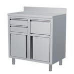 RVS KOFFIE WERKTAFEL 1250X600, Verzenden, Nieuw in verpakking