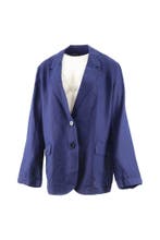 United Colors of Benetton Blazer in maat 48 Blauw, Kleding | Dames, United Colors of Benetton, Verzenden, Zo goed als nieuw, Blauw