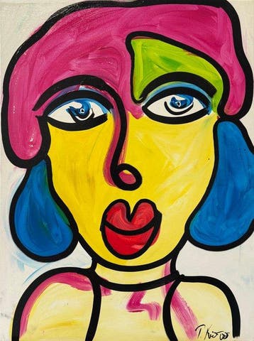 Peter Robert Keil - Junges Berliner Mädchen, Antiek en Kunst