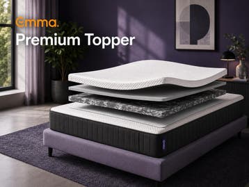 Emma Premium Matras Topper 140 x 200 | Bieden, Huis en Inrichting, Nieuw, 200 cm, 140 cm, Matras