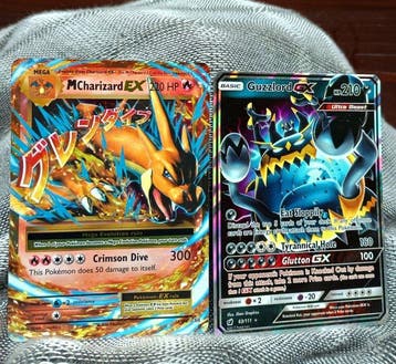 Pokémon - 2 Card - MCharizard EX 131/108, 63/111 Foil, Full, Hobby en Vrije tijd, Nieuw