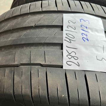 2 x Hankook Ventus S1 Evo3 285-40-22 Zomerbanden 5mm, Gebruikt, 285 mm, Overige maten, Ophalen of Verzenden