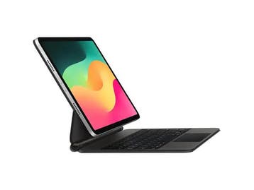 Apple Magic Keyboard iPad Air M4 (2026) Zwart met GARANTI..., Computers en Software, Ophalen of Verzenden, Zo goed als nieuw, Zwart