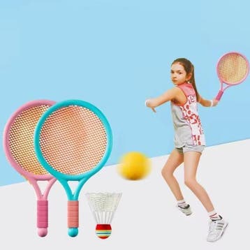 Badminton Rackets Set Lichtgewicht Duurzaam met Grip, Verzenden, Nieuw