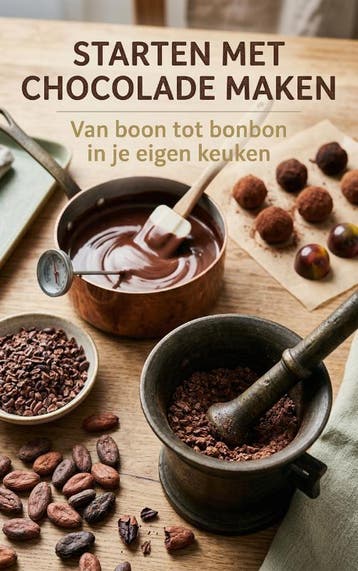 Starten Met Chocolade Maken |  | Nieuw, Boeken, Ophalen of Verzenden, Nieuw