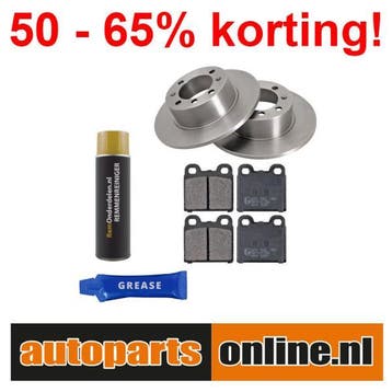 Remschijven + Remblokken Saab 99 achterzijde, Auto-onderdelen, Verzenden, Nieuw, Saab