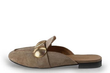 Babouche Muiltjes in maat 37 Beige, Verzenden, Beige, Overige typen, Zo goed als nieuw