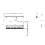 Aanbieding: Douchegoot Best Design Moya Met Flens 70x7x6.7cm, Ophalen of Verzenden, Nieuw