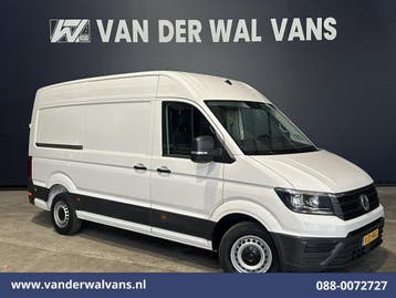 Volkswagen Crafter | 2.0 TDI 140 pk L3H3 L2H2 Euro6 Airco |, Auto's, Bestelauto's, Gebruikt, Euro 6, Volkswagen, Wit