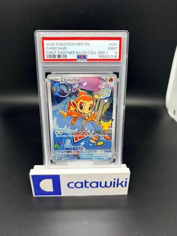 Pokémon - 1 Graded card - Chimchar [First Partner, Nieuw