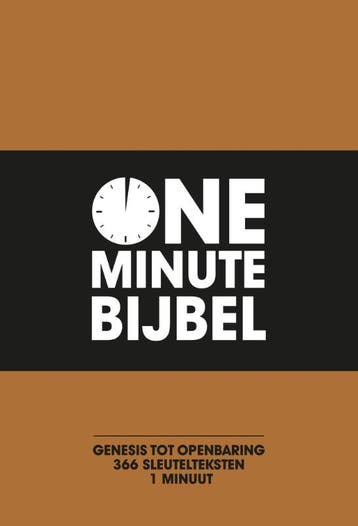 One Minute Bijbel |  | Nieuw, Ophalen of Verzenden, Nieuw
