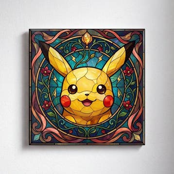 Kleury.art - [Ceramic Tile Art] The Golden Spark of Kanto”, Nieuw