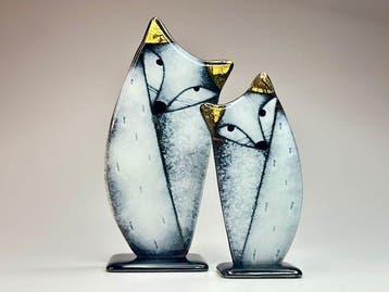 Studio Habrat - Beeldje - Arctic Foxes (2) - fusie