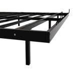 Metalen Bed Palamos - 180 x 200 cm - Incl. LED - Zwart, Verzenden, Nieuw