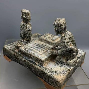 aardewerk met loodglazuur - China - Han Dynastie (206 v.