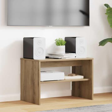 vidaXL TV-kast 60 x 35 x 40 cm Artisan Eiken Bewerkt hout, Minder dan 50 cm, Verzenden, Nieuw, Minder dan 100 cm