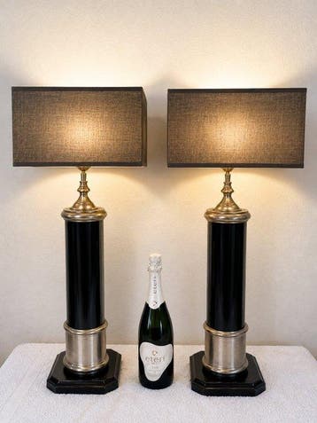Colmore - Tafellamp (2) - XL 90cm High end Lamps - Metaal,