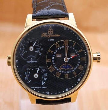 Burgmeister - Zonder minimumprijs - Heren - 2000-2010, Sieraden, Tassen en Uiterlijk, Horloges | Heren, Nieuw