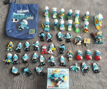 Schleich - Figuur - Schlümpfe Sammlung (45) - Plastic