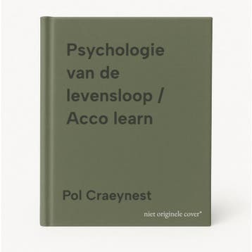 Psychologie van de levensloop / Acco learn 9789464678161, Verzenden, Zo goed als nieuw, Pol Craeynest