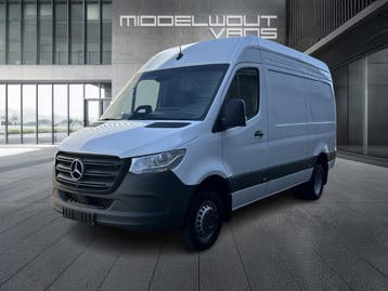 Zakelijke Lease |  Mercedes-Benz Sprinter 417 1.9 CDI L2H2 P, Automaat, Stof, Gebruikt, Zwart