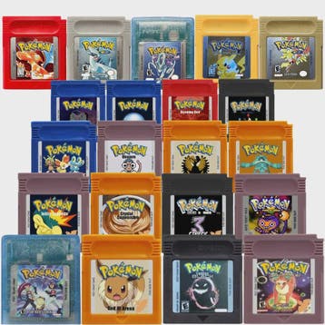 Pokemon Game Boy Color Cartridge - USA Versie (Diverse Stijl, Verzenden, Nieuw in verpakking