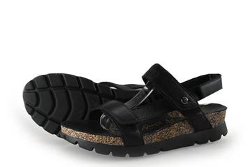 Panama Jack Sandalen in maat 38 Zwart, Verzenden, Zwart, Sandalen of Muiltjes, Zo goed als nieuw