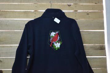 Fleecevest met rode kardinaal (nr. 2), Ophalen of Verzenden, Nieuw