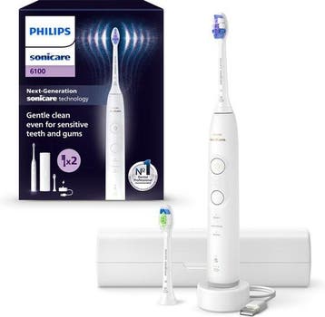 Philips Sonicare 6100 Series - Elektrische tandenborstel -, Verzenden, Nieuw
