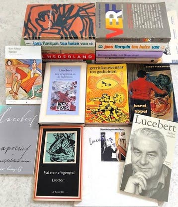 Lucebert - 30 titels van/over Lucebert en over Karel Appel,