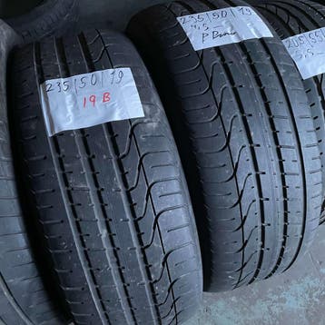 2 x Pirelli PZero 235-50-19 Zomerbanden 4,5mm, 19 inch, Gebruikt, Ophalen of Verzenden, 235 mm