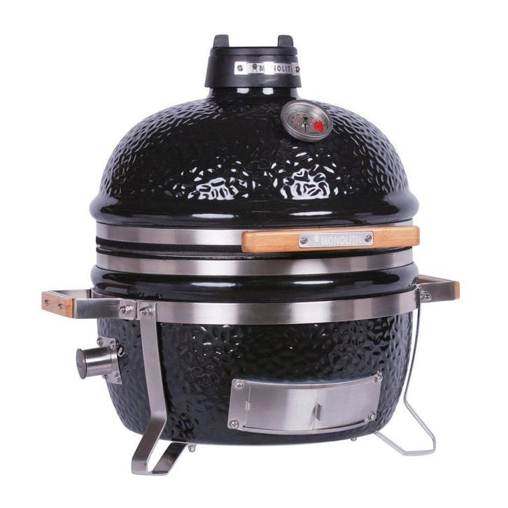 Monolith ICON zwart, Tuin en Terras, Houtskoolbarbecues, Verzenden