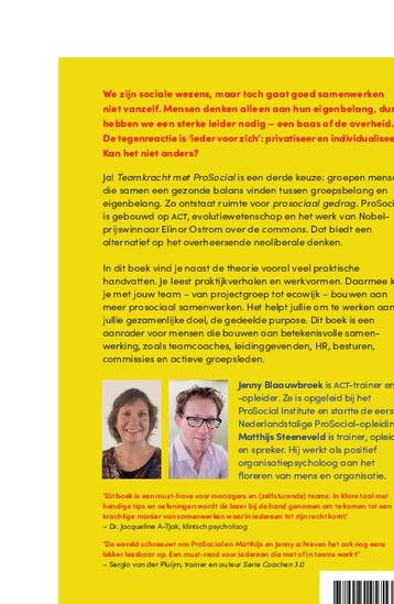 Teamkracht met Prosocial 9789024457137 Jenny Blaauwbroek, Verzenden, Gelezen, Jenny Blaauwbroek