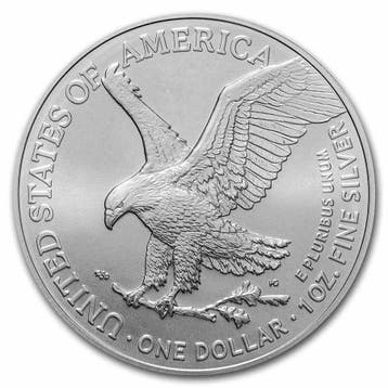 American Eagle 1 oz 2023, Verzenden, Midden-Amerika, Losse munt, Zilver