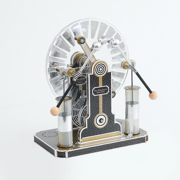 Bouwpakket Wimshurst hoogspanningsgenerator, Hobby en Vrije tijd, Modelbouw | Overige, Nieuw, Verzenden